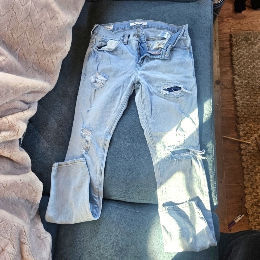 Pacsun 28x30  distressed denim